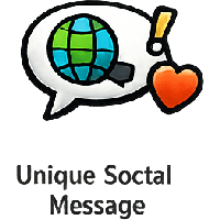 Unique Social Message